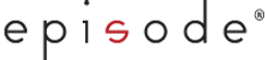 Episode logo with a red 