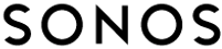 SONOS logo in black sans-serif font.