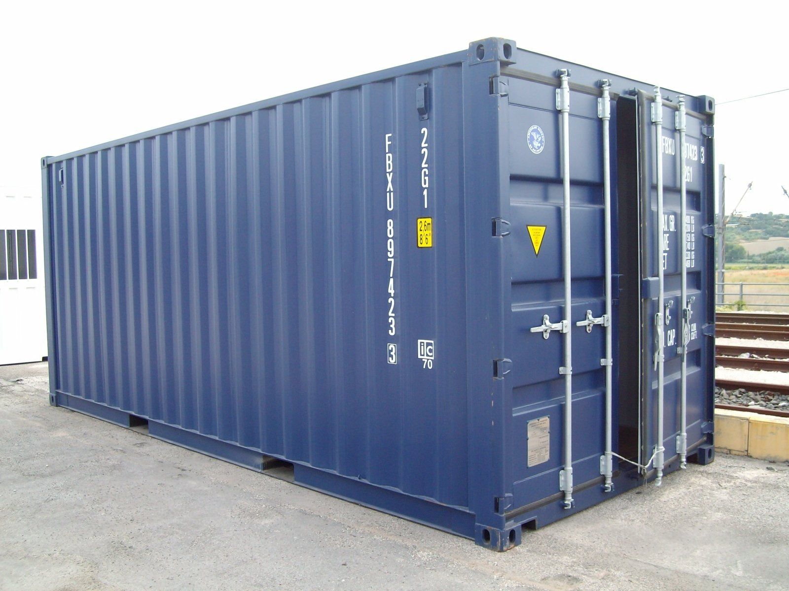 container blu