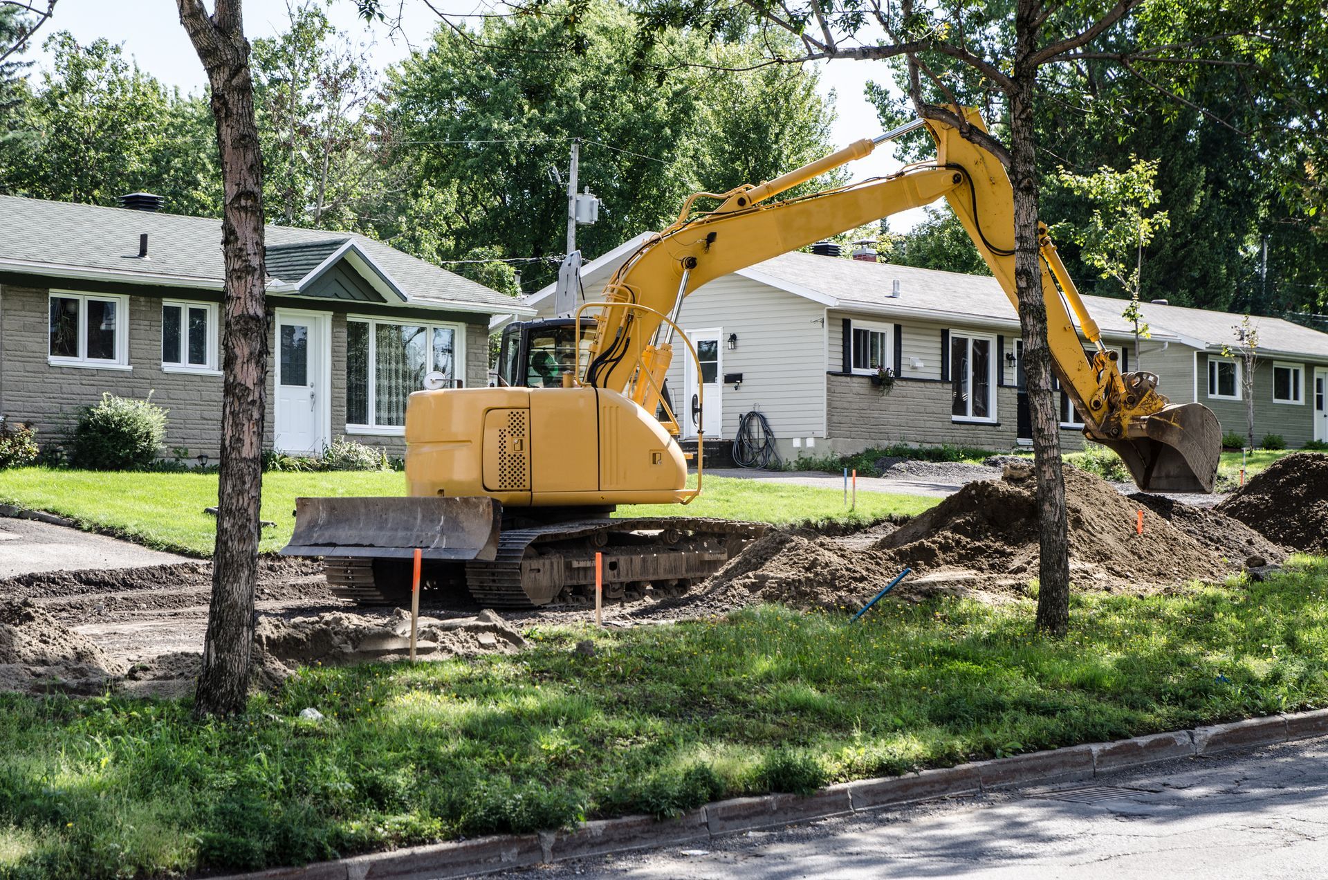 Residential Excavation — Waynesburg, PA — Higgins Hauling