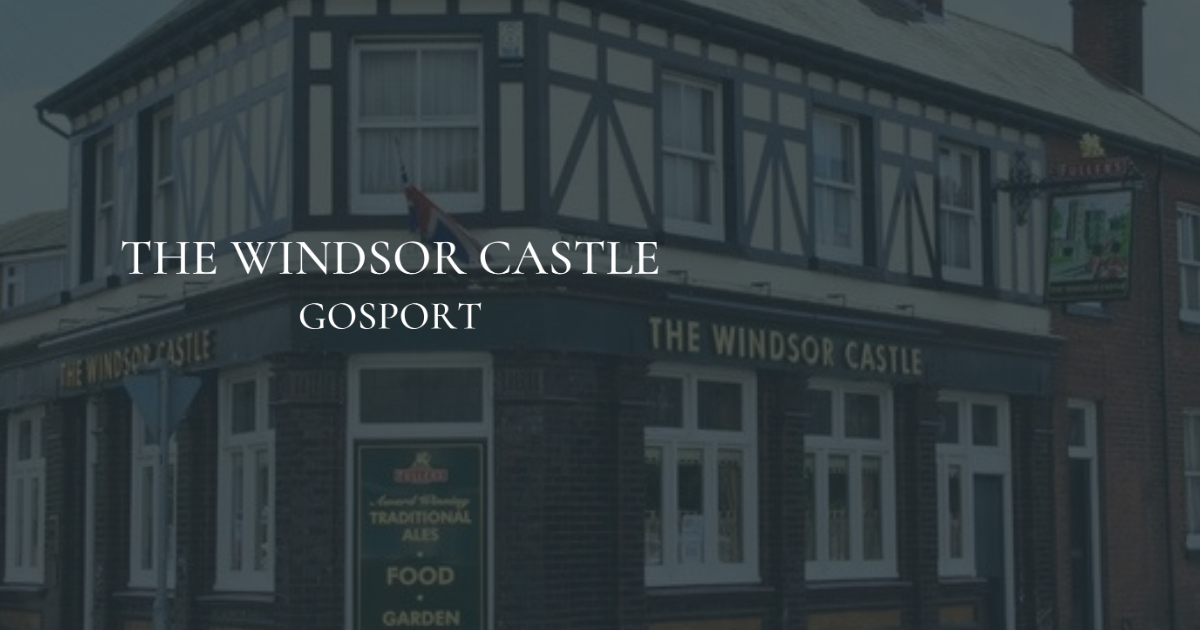 The Windsor Castle Pub in Gosport