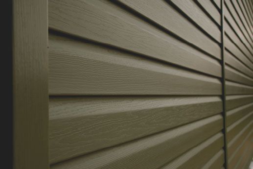 siding on a home