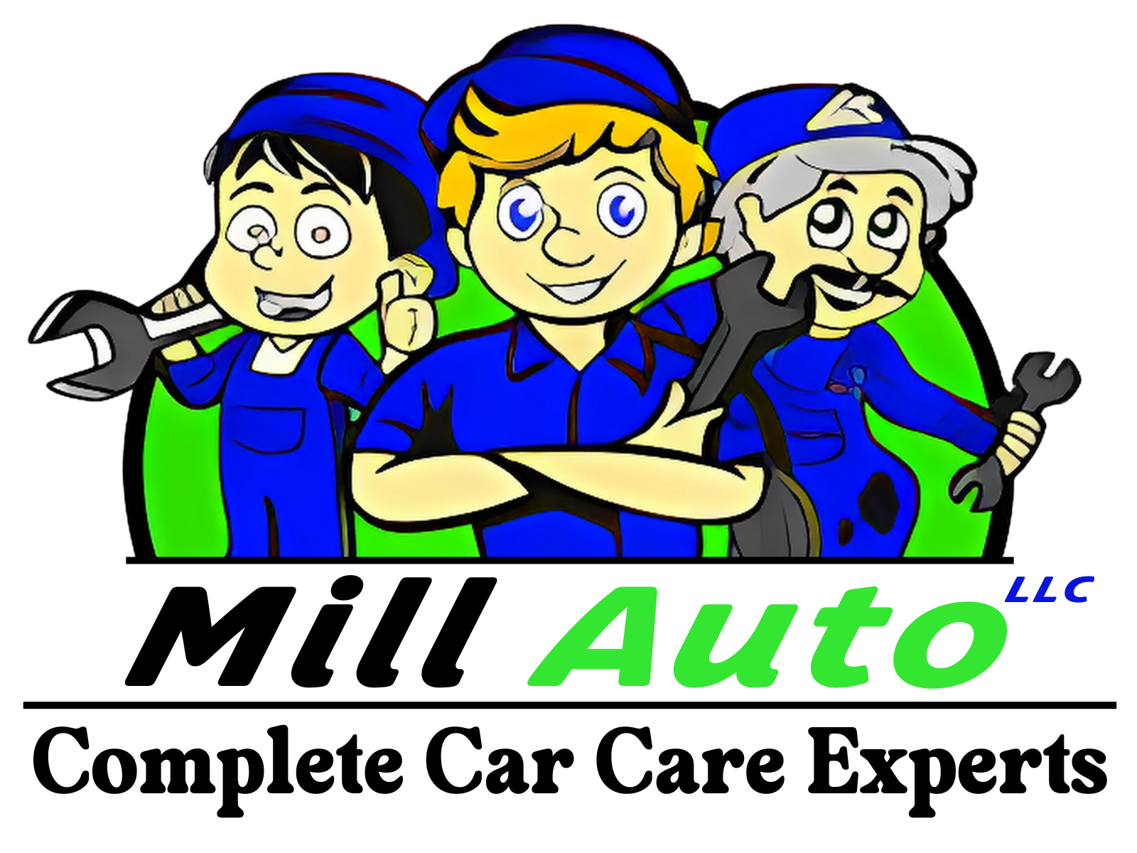 MILL AUTO LLC LOGO - FOOTER