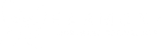 White horizontal bar centered on a light gray background