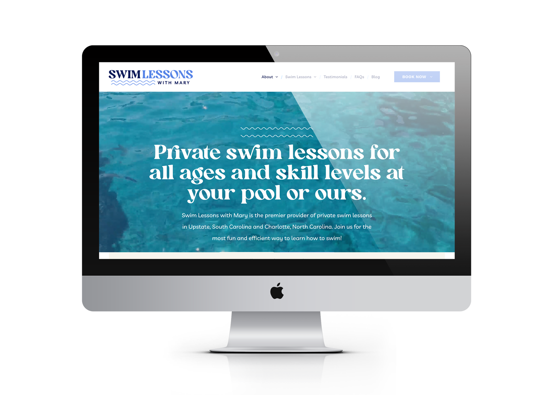 Swim Lessons with Mary Website