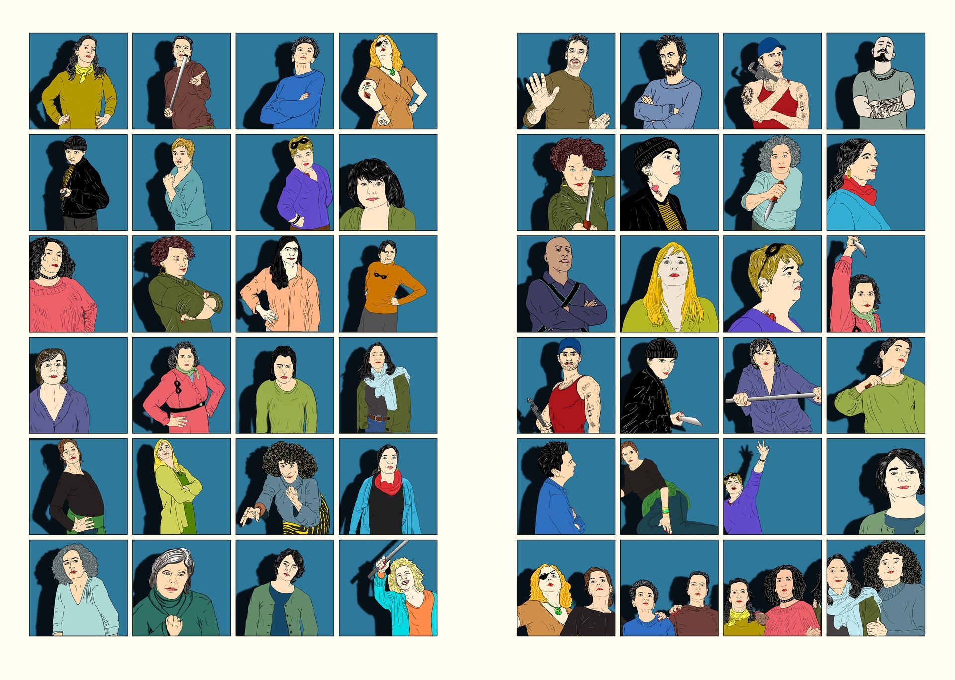 Damenlikörchor, Damenlikoerchor, Artwork, Sebastiano Toma,