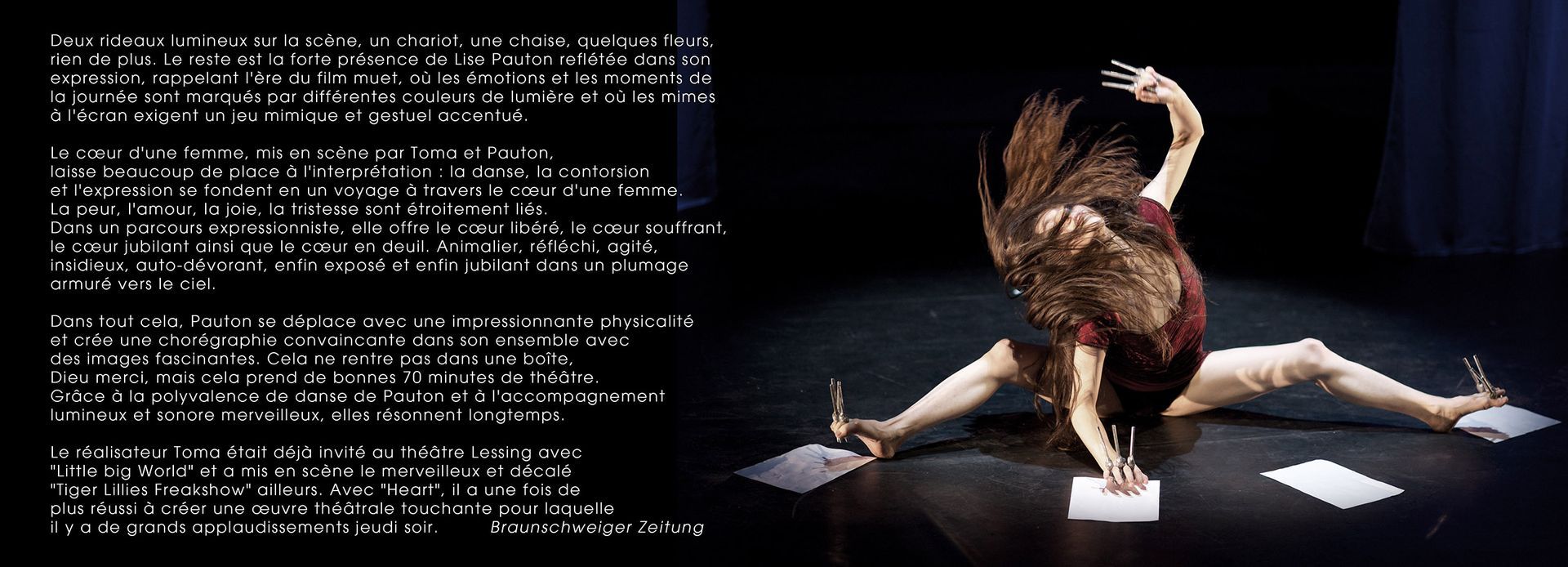 Lise Pauton, Raiemanta Compagnie, Sebastiano Toma, Contemporary Circus, Zeitgenössischer Circus, Pole national de Cirque,