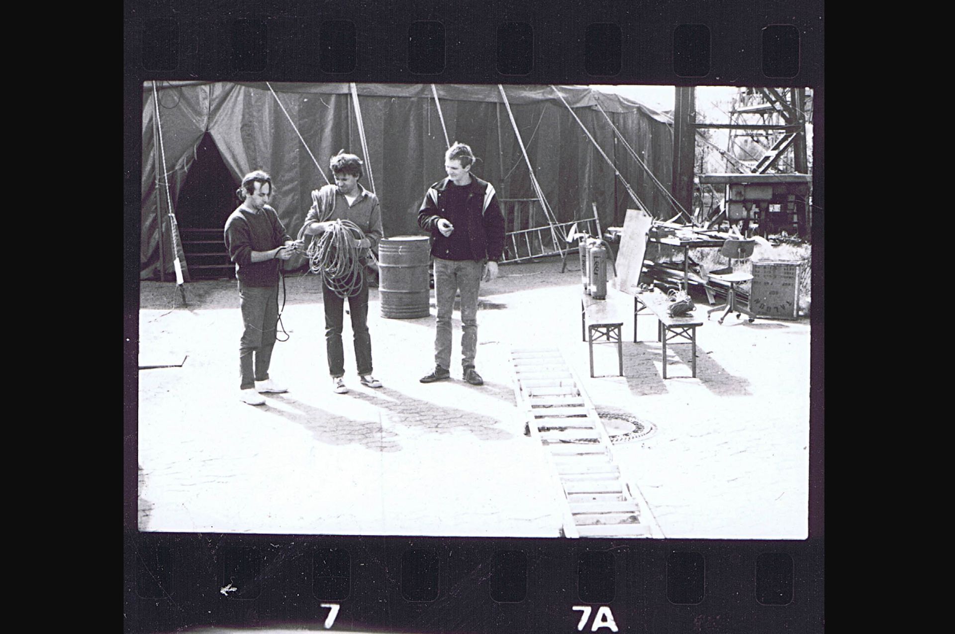 Sebastiano Toma, Kampnagel Hamburg, Fliegende Bauten Zelttheater