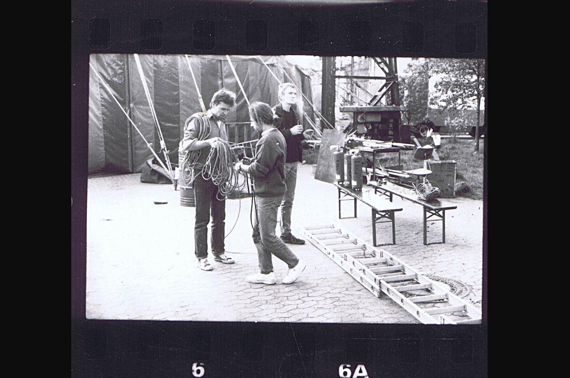 Sebastiano Toma, Kampnagel Hamburg, Fliegende Bauten Zelttheater