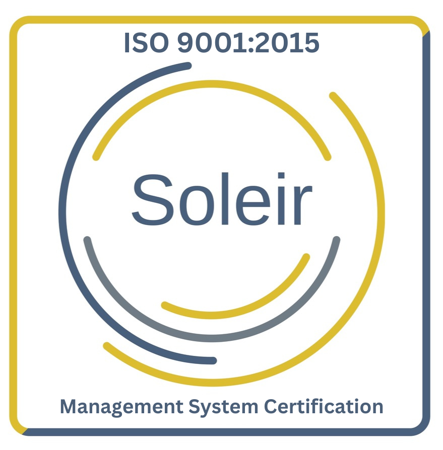 Soleir ISO 9001 Logo