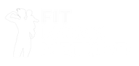 A white line-art logo featuring a person holding a small child, followed by the text