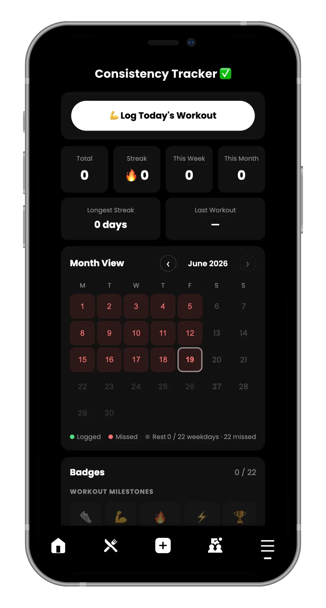 A smartphone screen displaying a "Mental Wellbeing" app interface featuring two video thumbnails and a navigation bar.