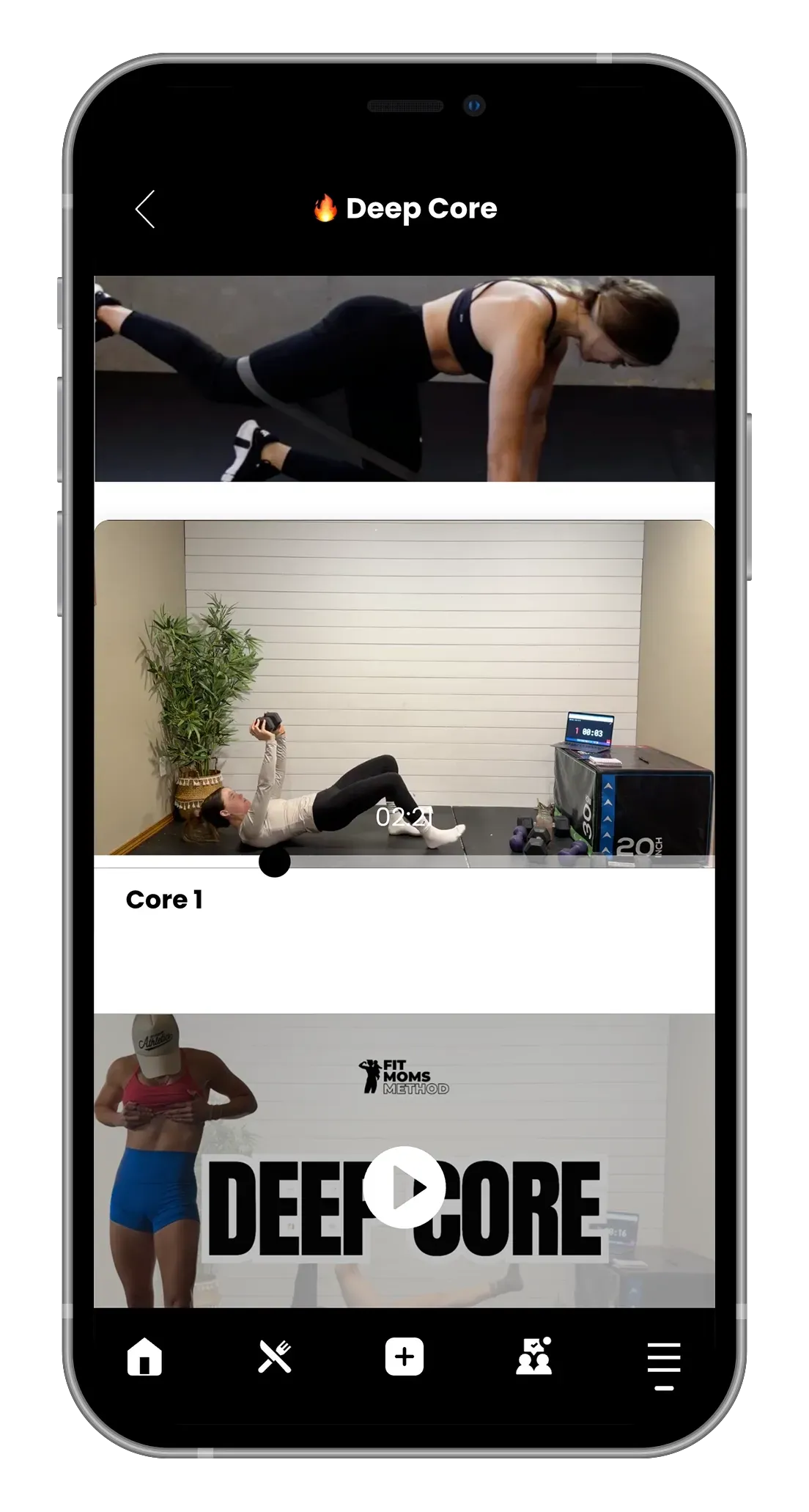 A smartphone app interface showing a "Create New Habit" screen with a date selector, existing habit list, and input field.