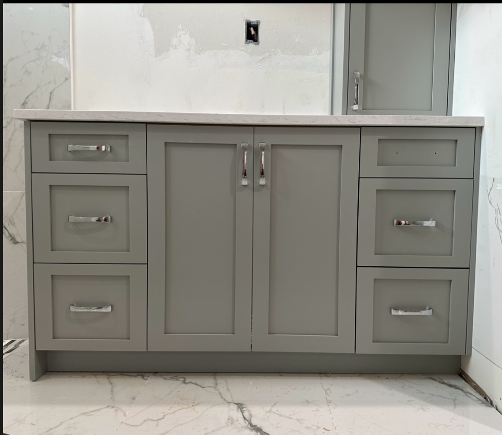 customized bathroom vanity