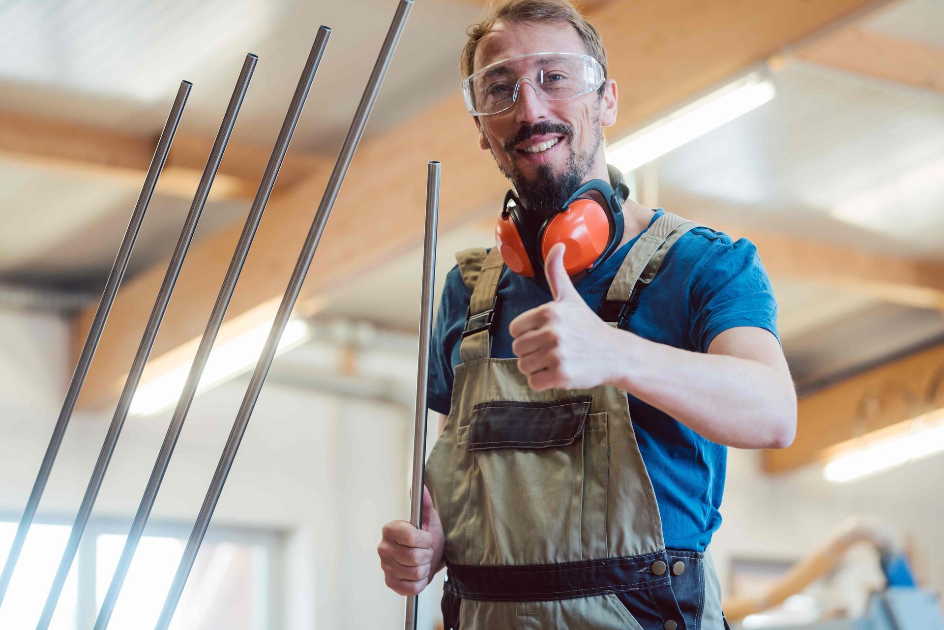 A man beginning a new cabinet build after the consultation and design phase