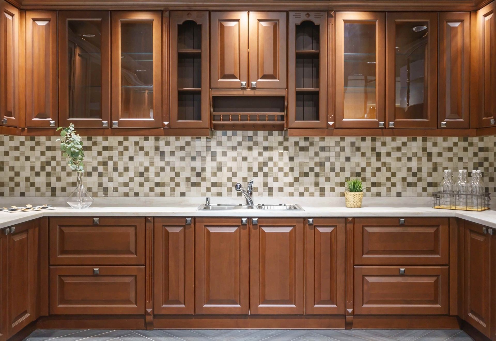 Custom cabinetry in a home in Sarasota