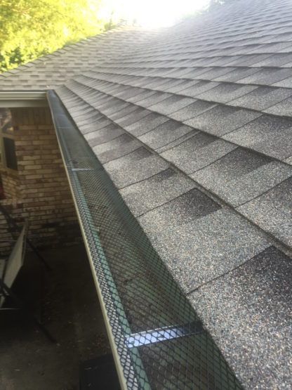 Wire Mesh Leaf Guard System