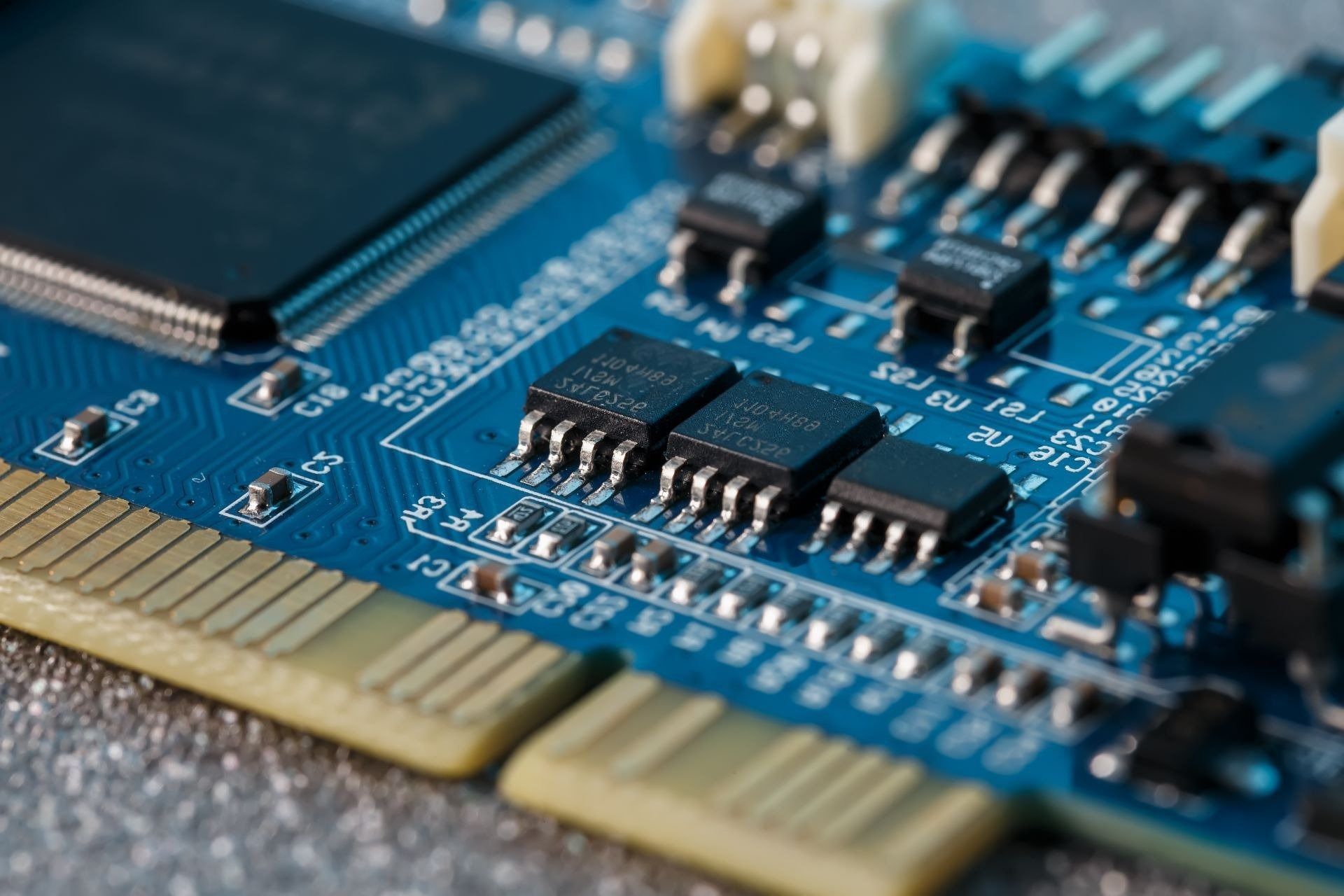 Scheda interna di un dispositivo elettronico
