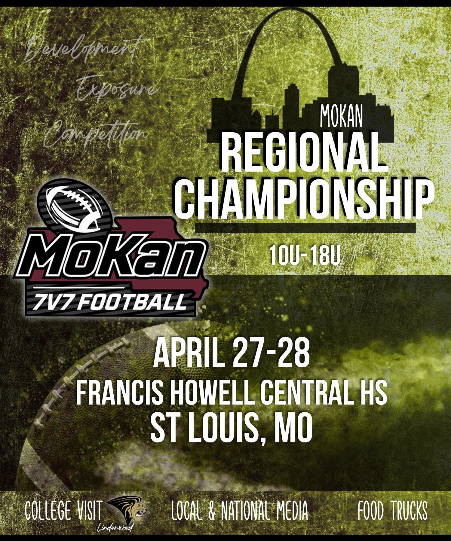A poster for the regional championship of 7v7 football