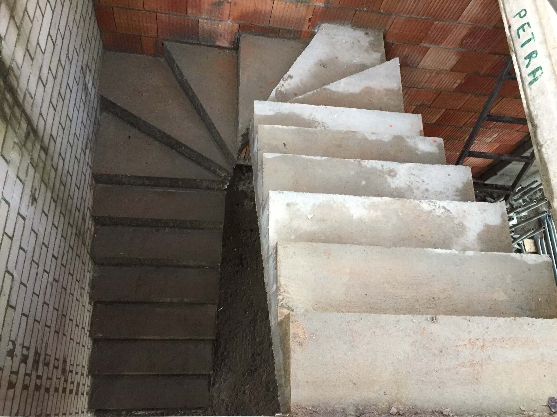 Laiptų betonavimas