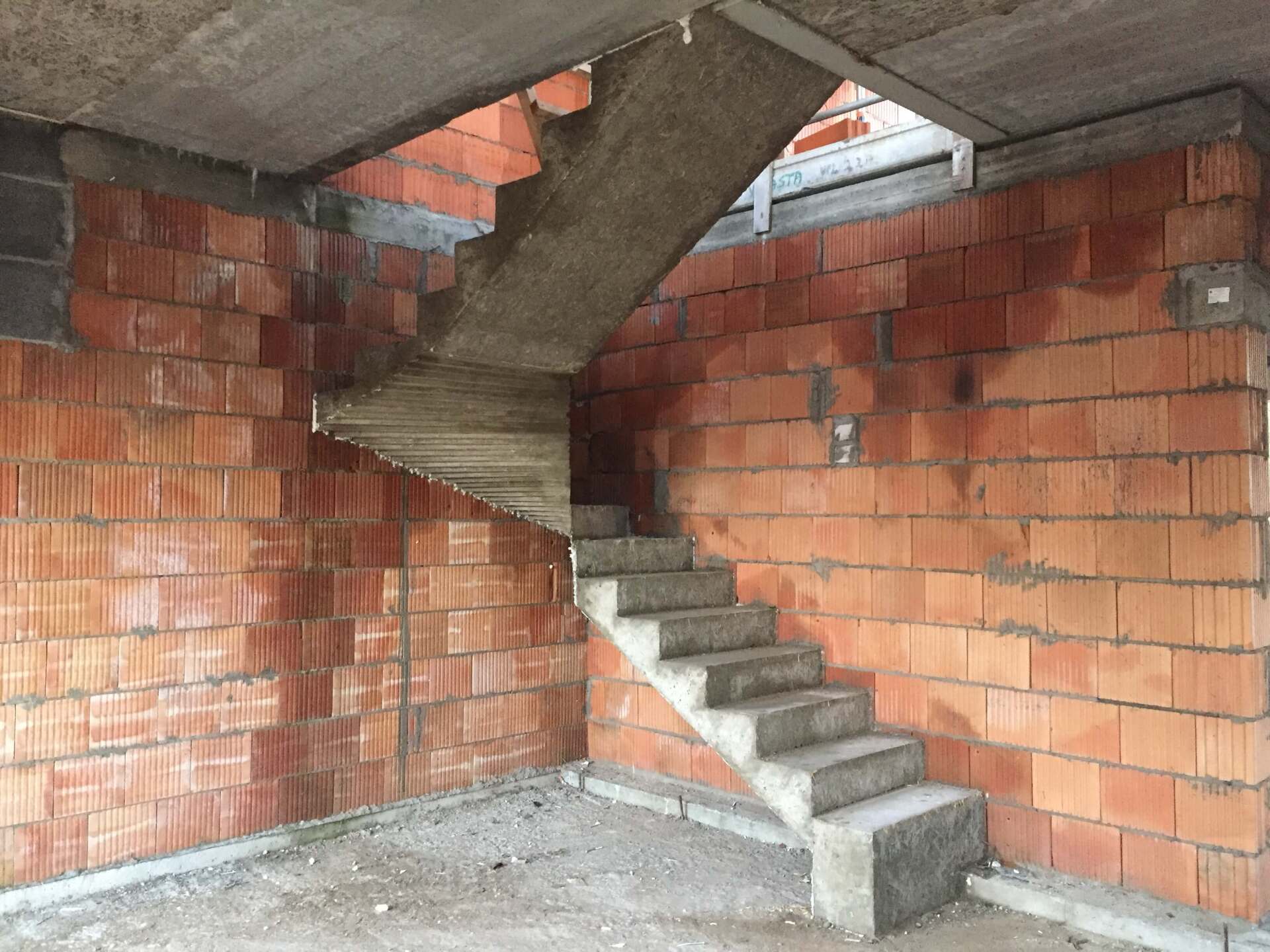 Laiptų betonavimas