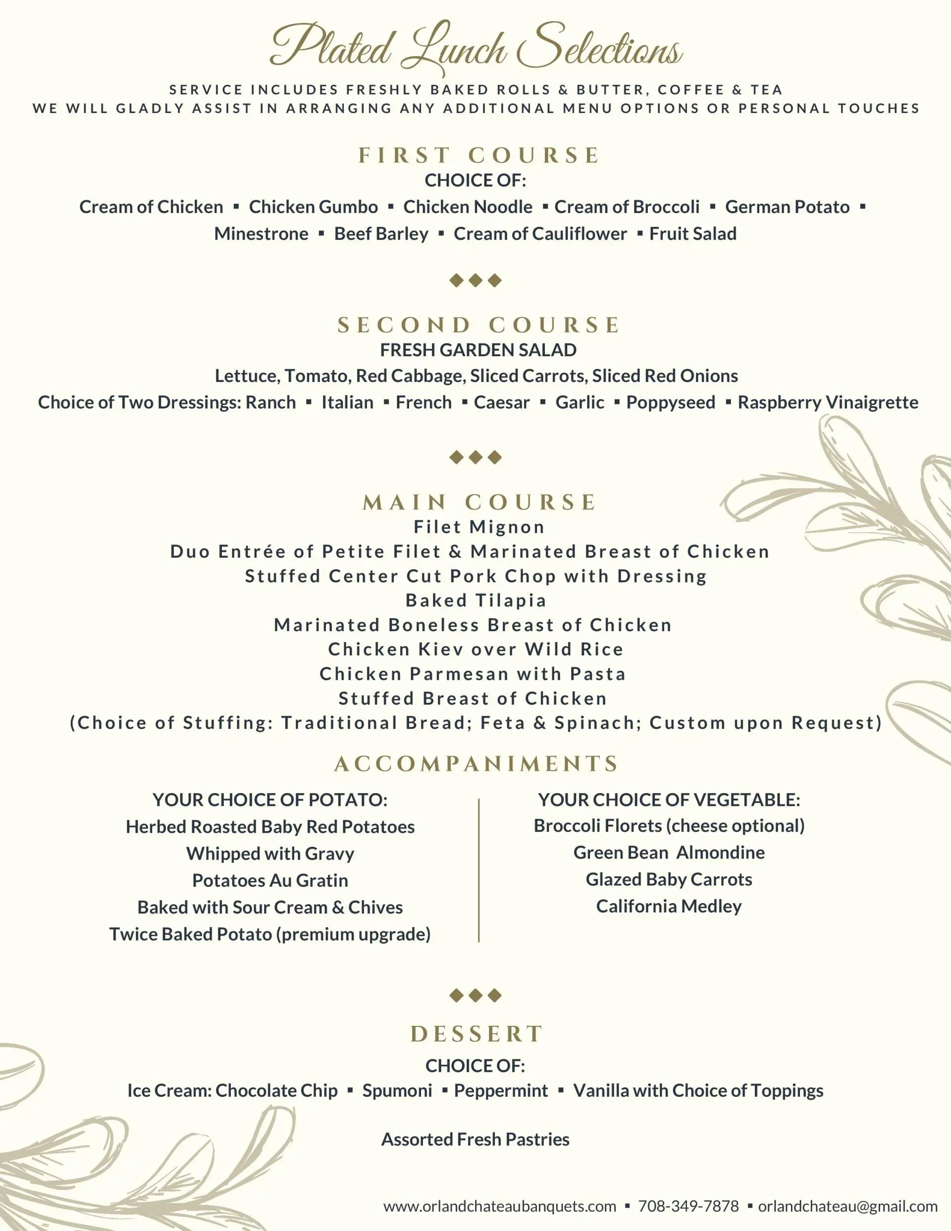 Elegant beige wedding invitation with floral accents and black script text