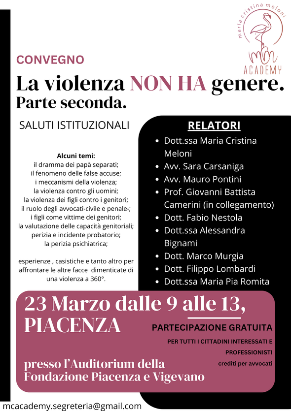 Flyer for a conference titled