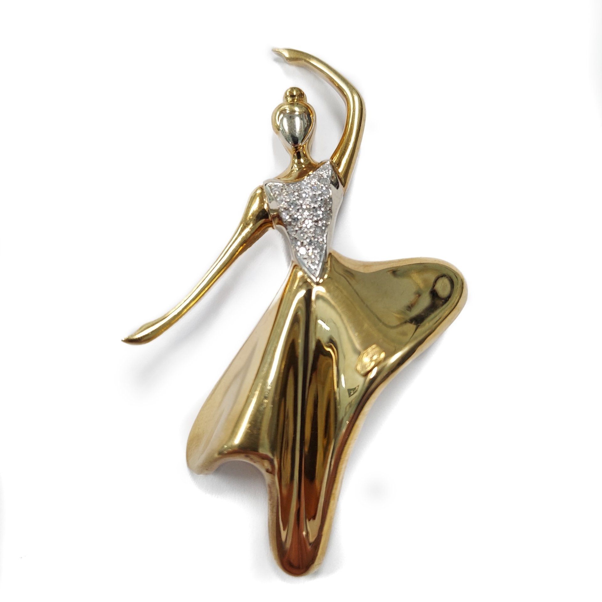 Dancer Brooch