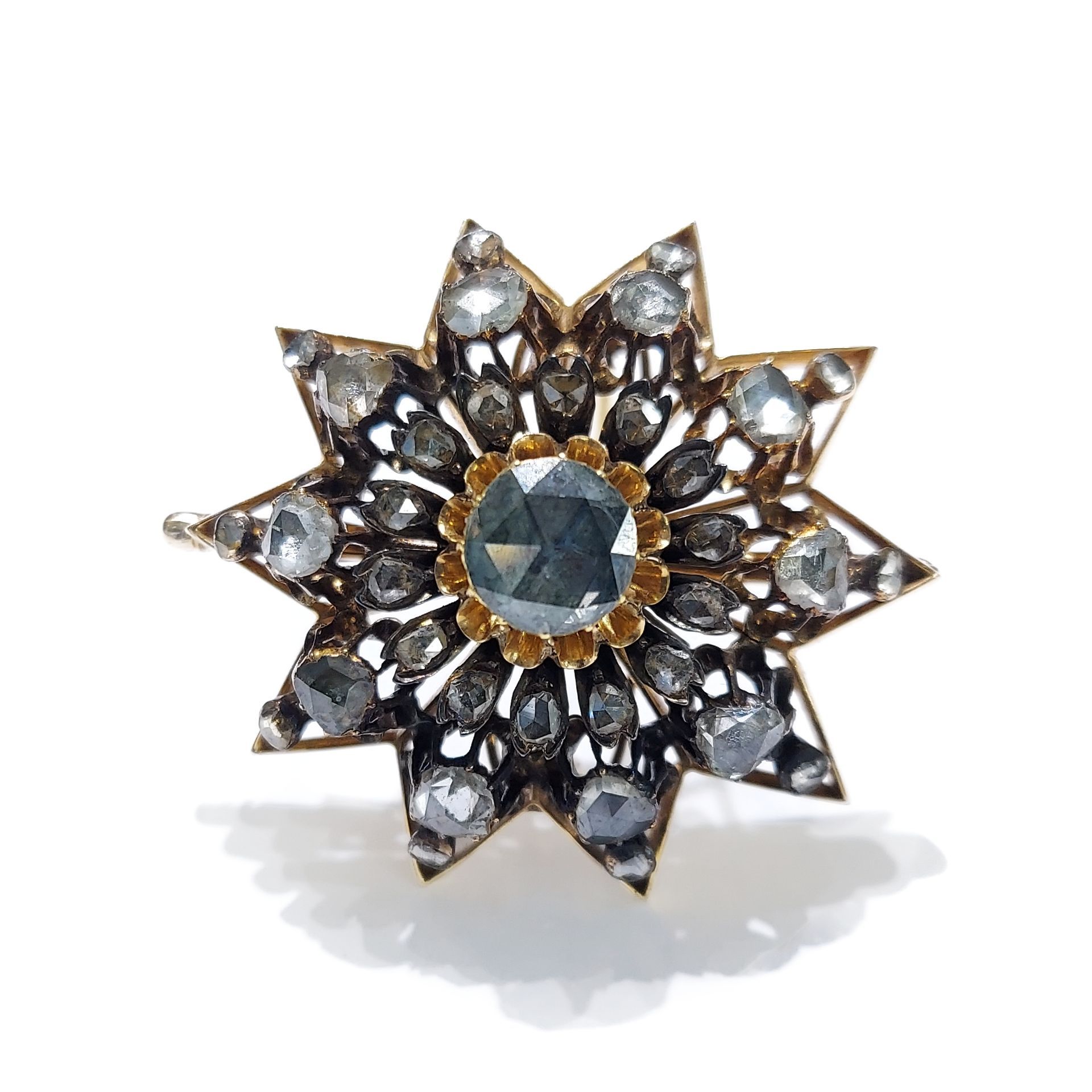 Antique Diamond Brooch