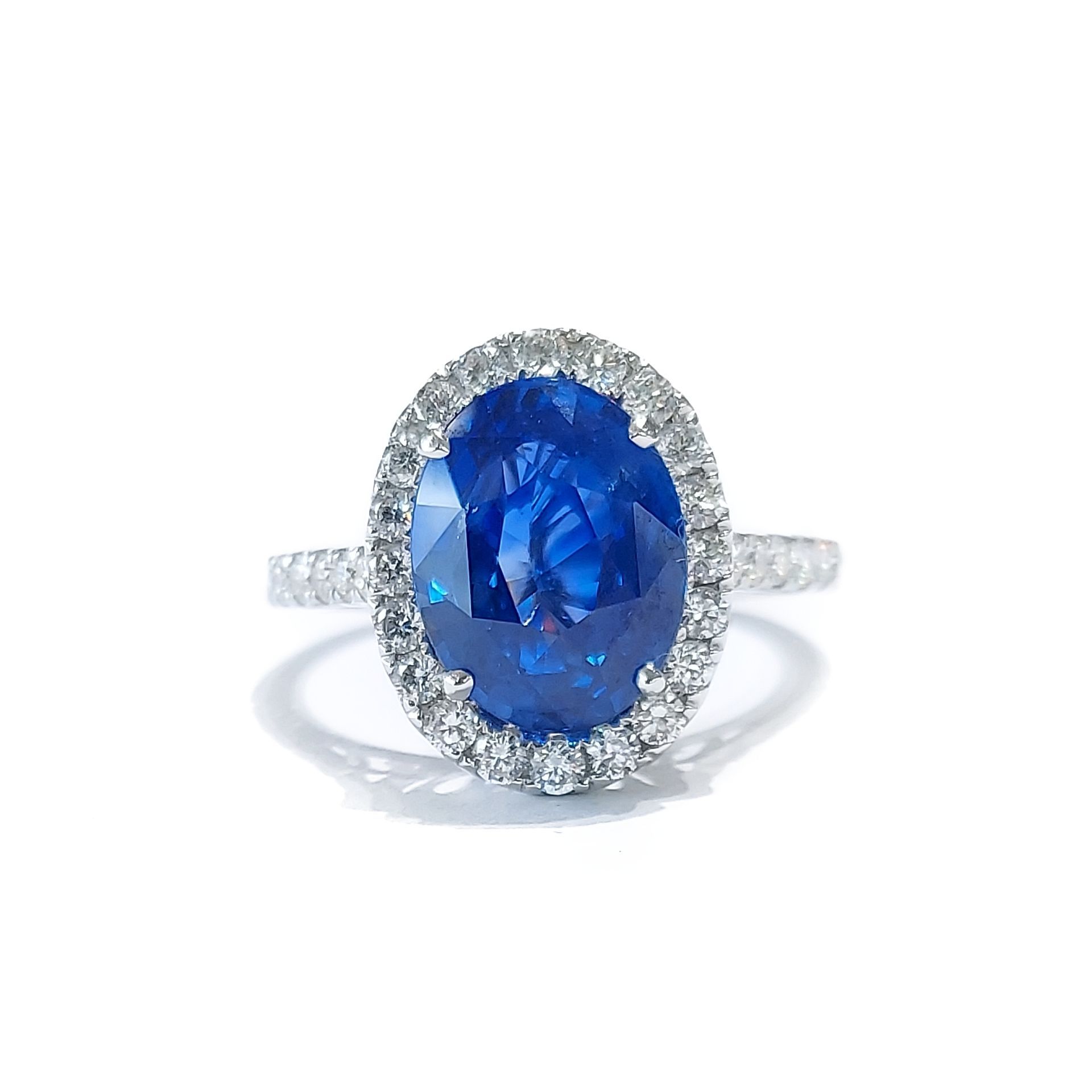 Oval Sapphire Ring