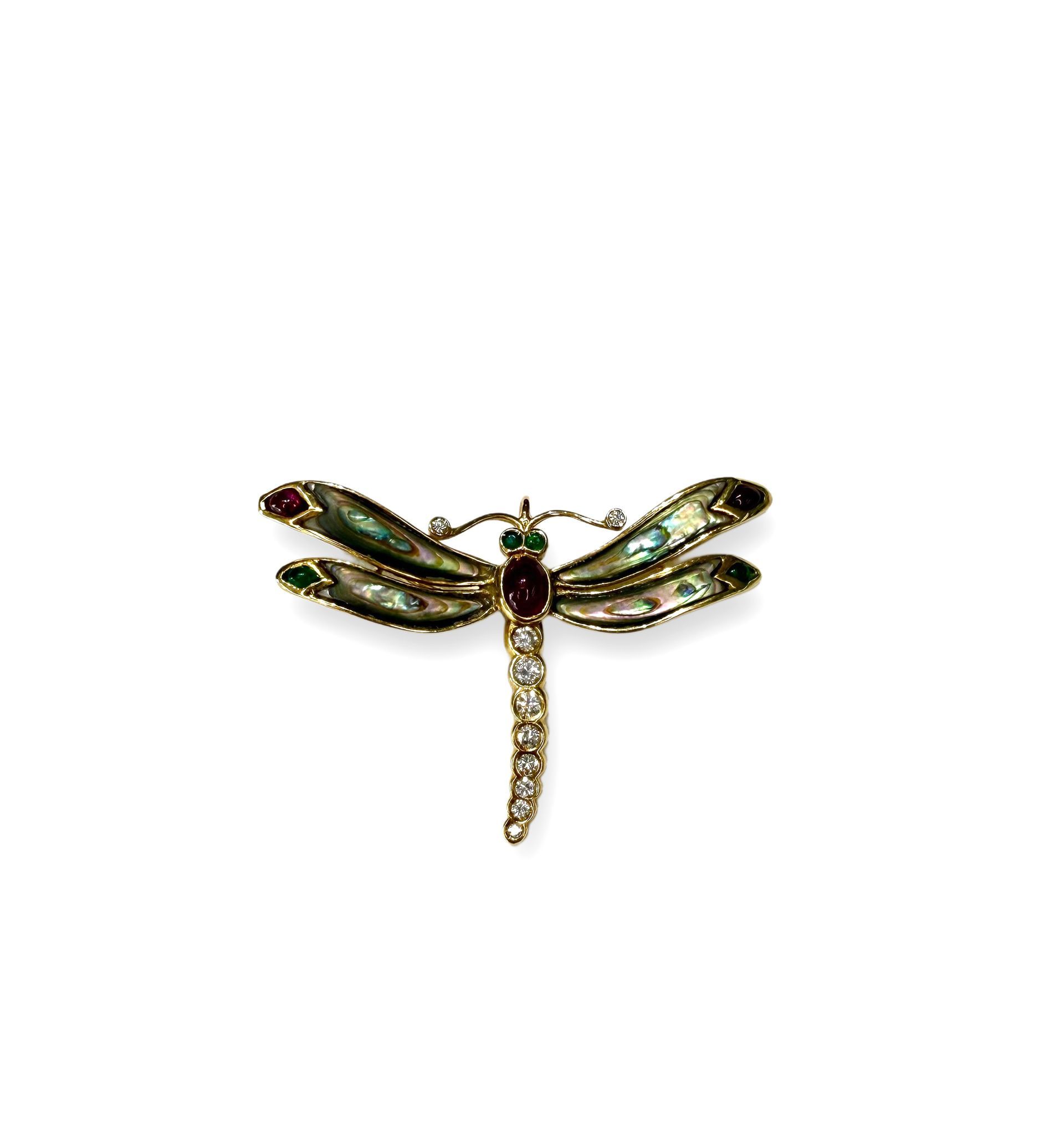 Dragonfly Brooch