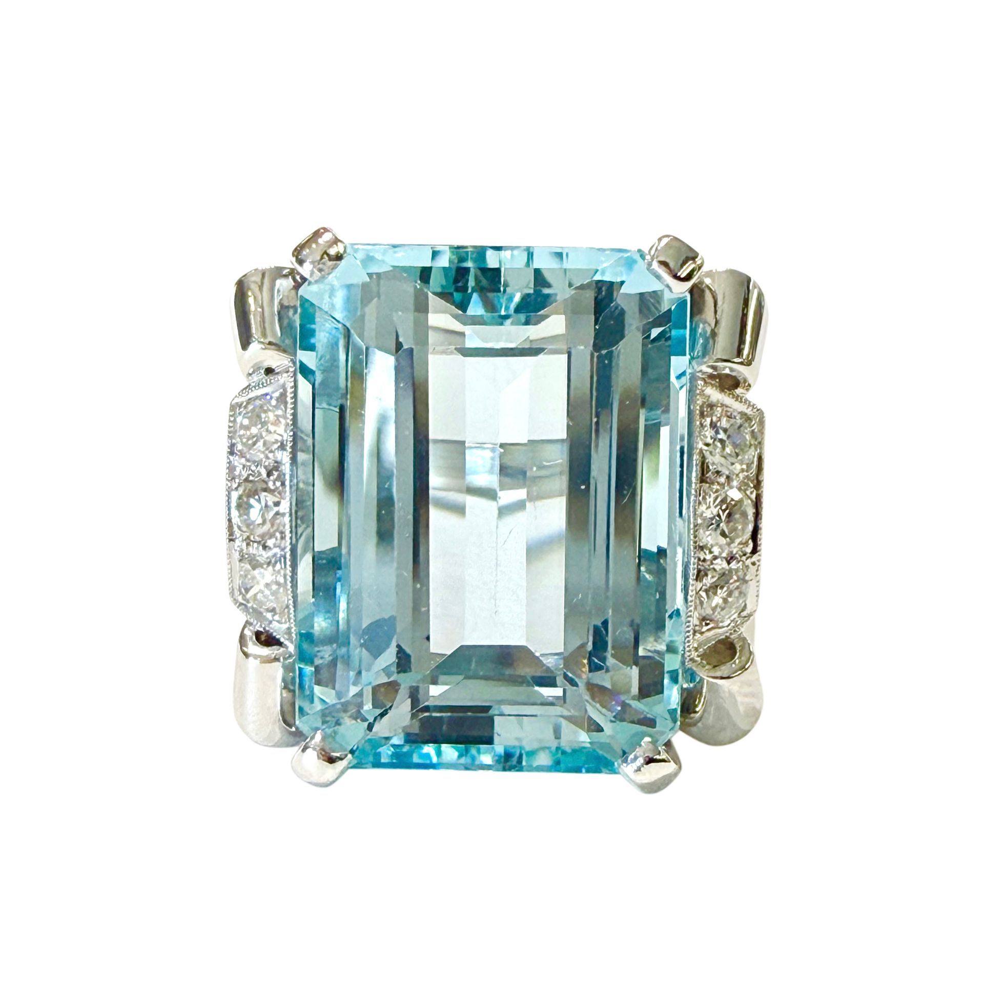 Aquamarine Ring