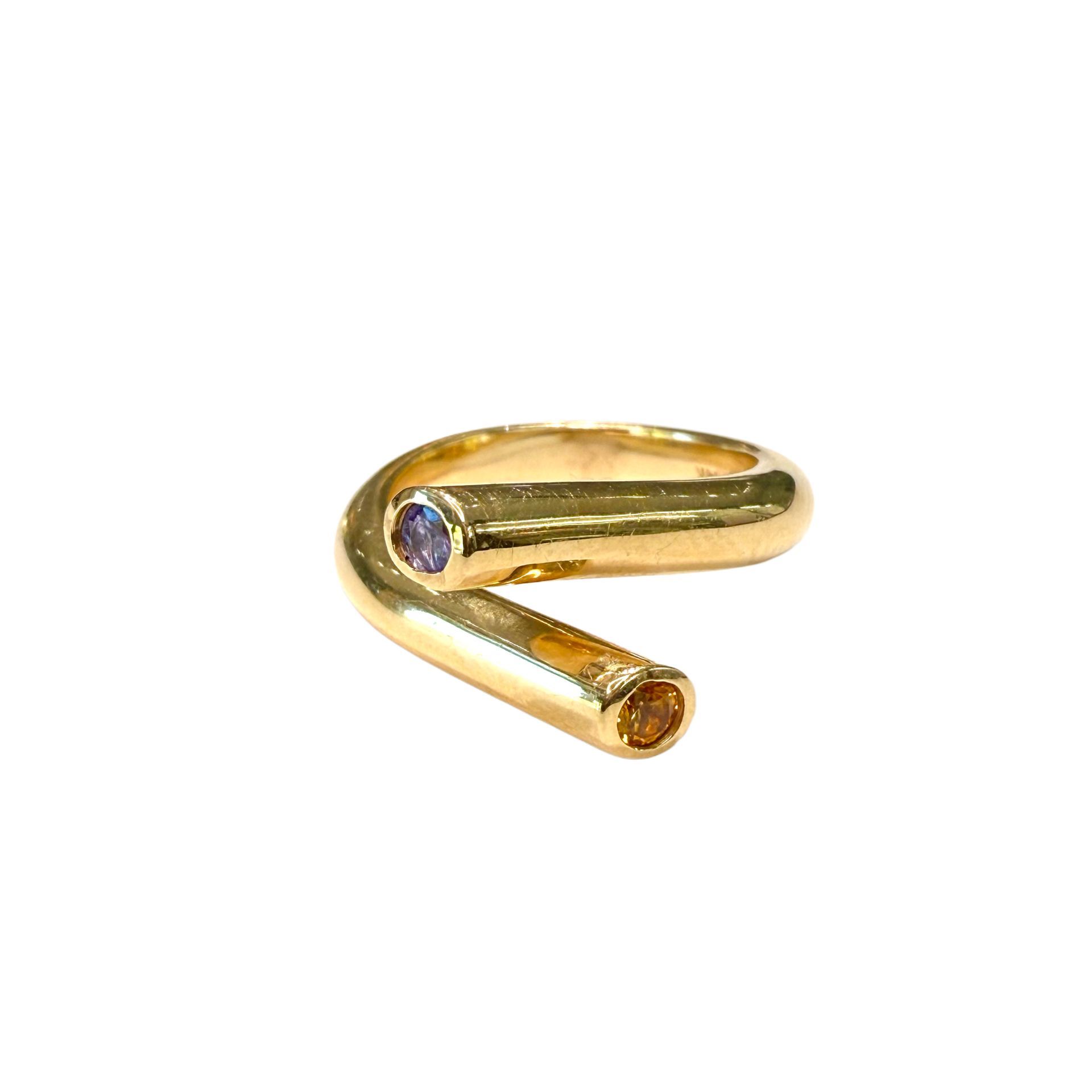 Gold Twist Ring