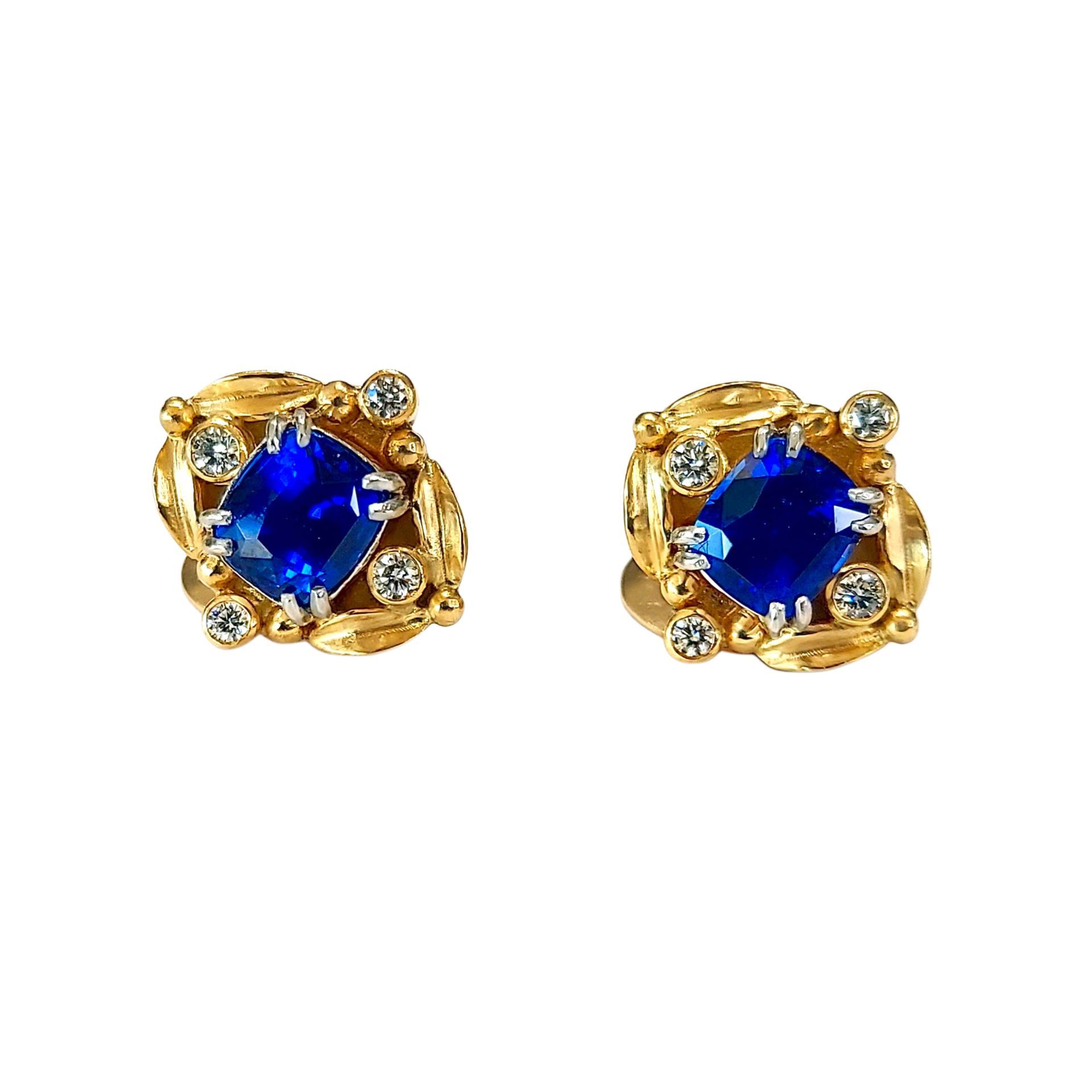 Sapphire Earrings