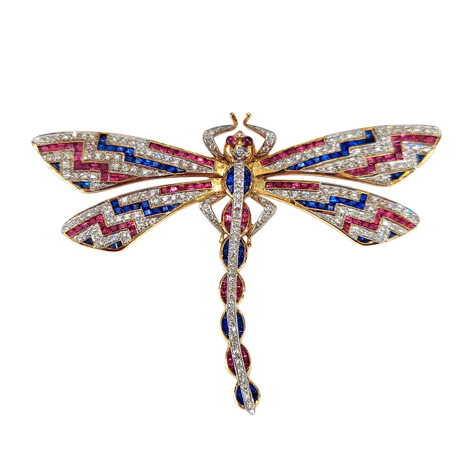 Dragonfly Brooch
