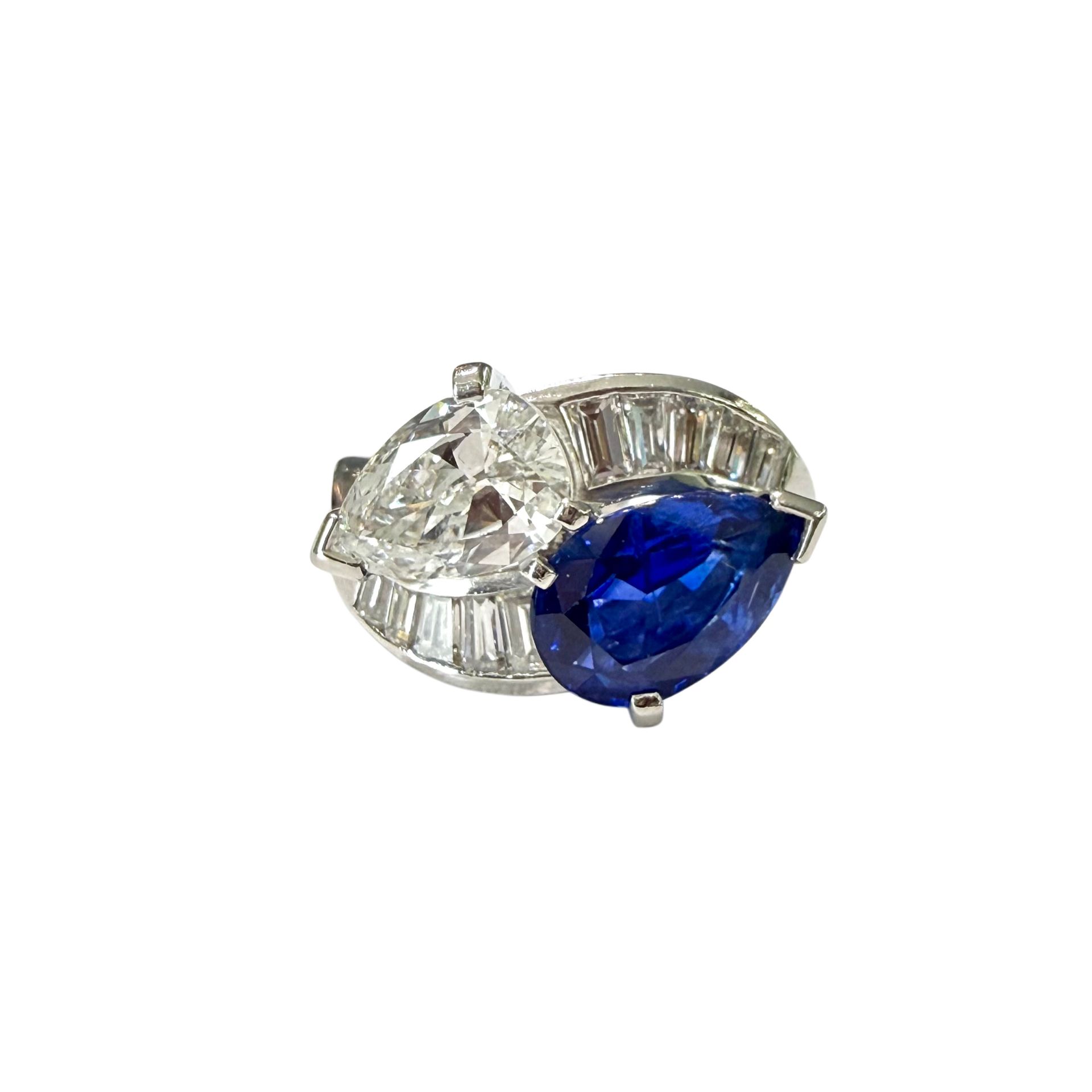 Diamond & Sapphire Ring