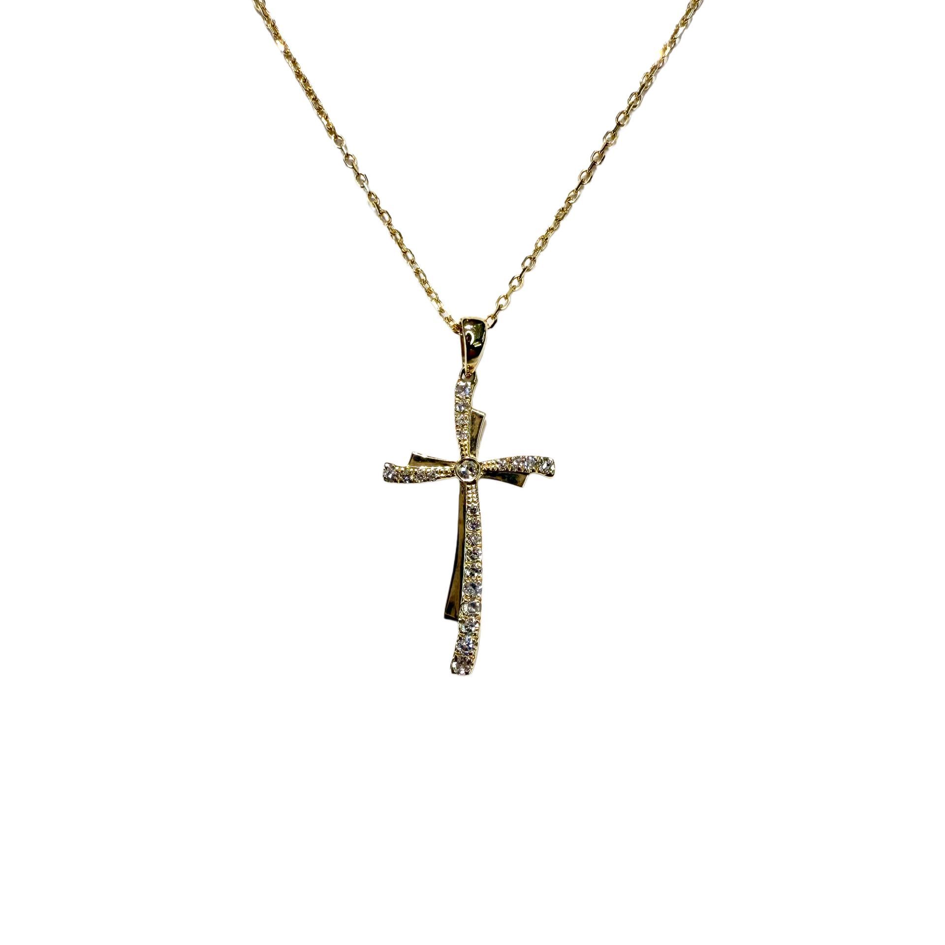 Gold Cross Necklace