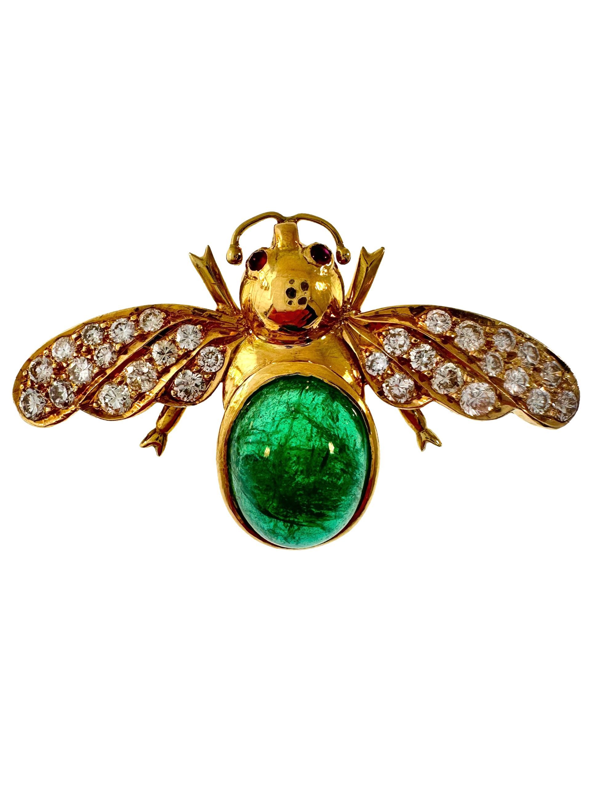 Gold Bee Pin