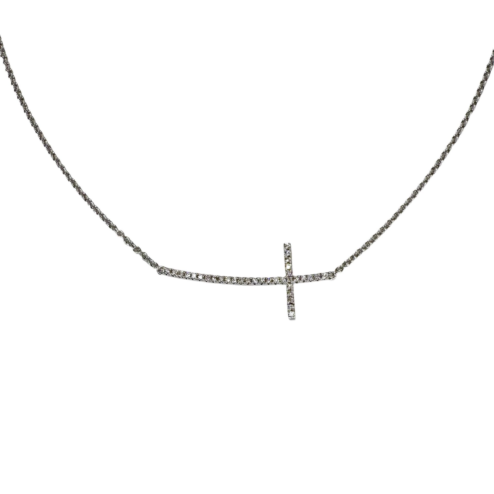 Diamond Cross Necklace