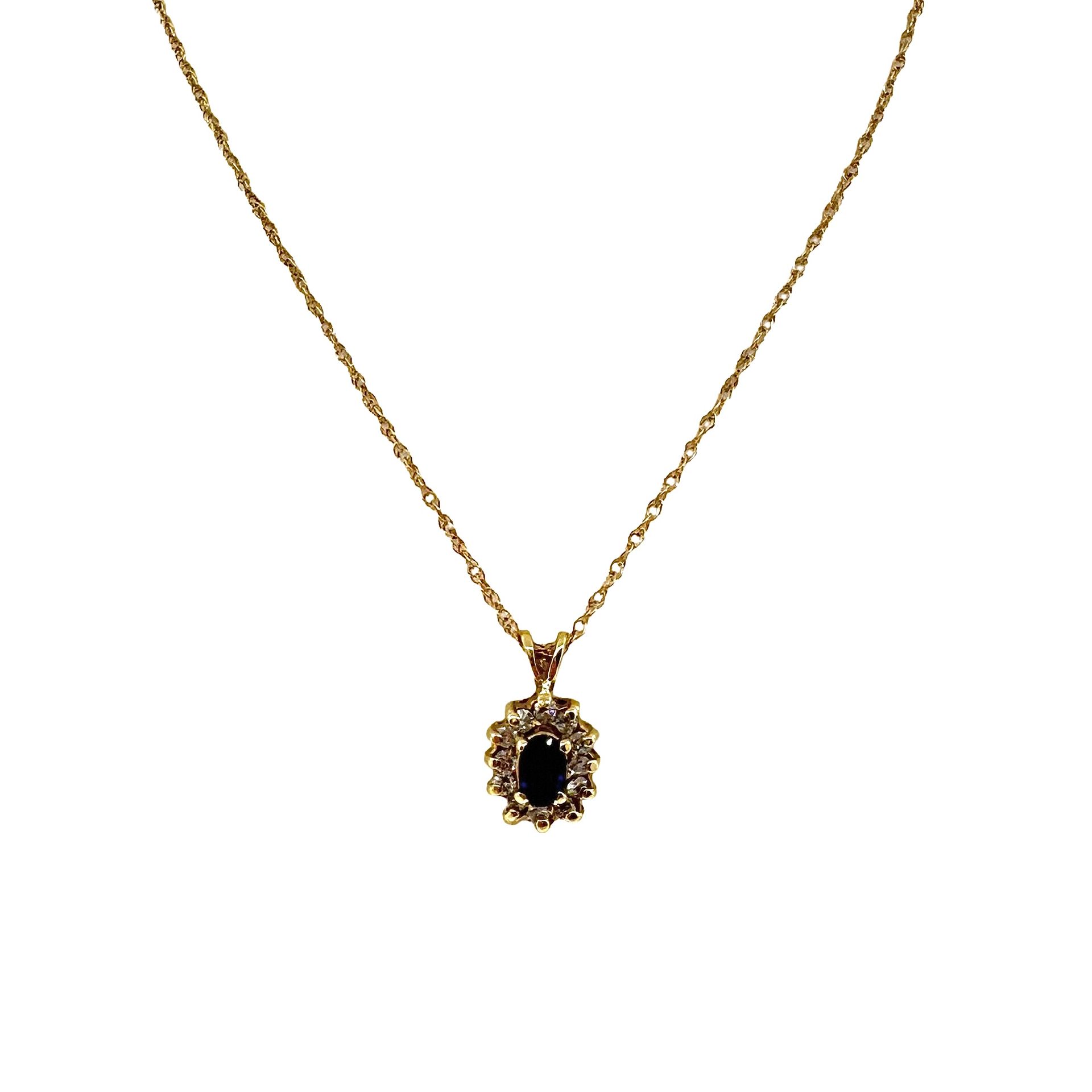 Sapphire Pendant