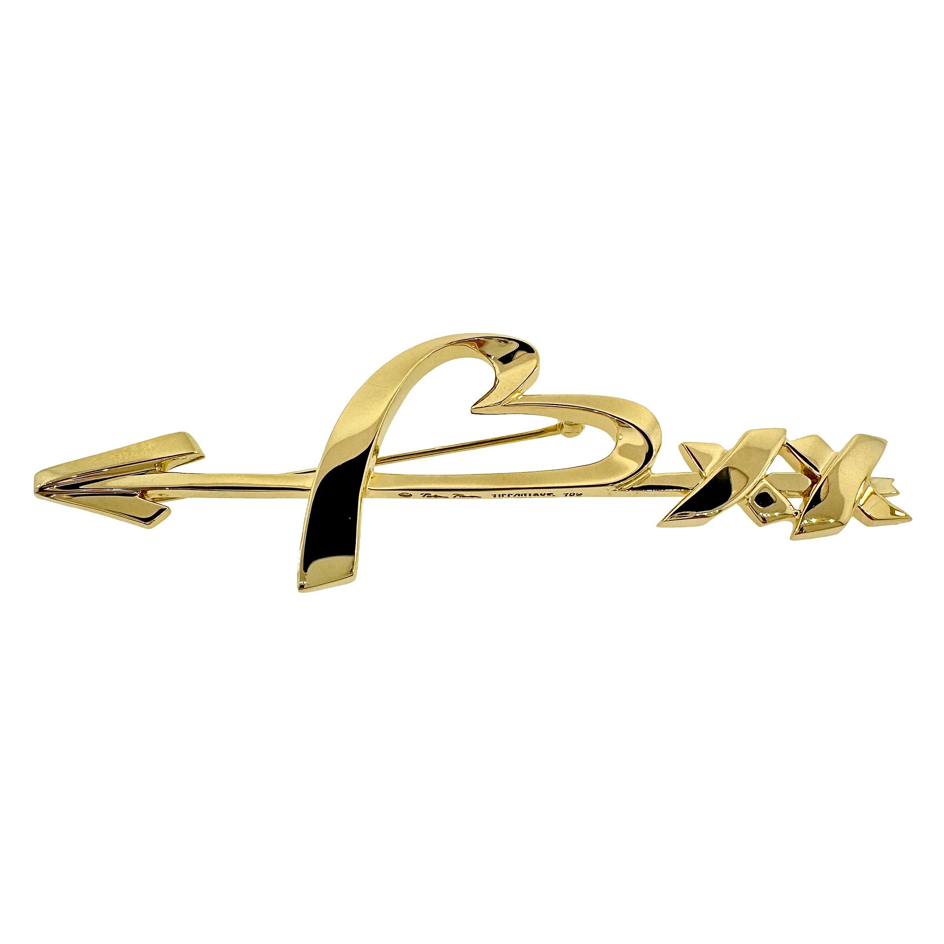 Gold Tiffany Pin