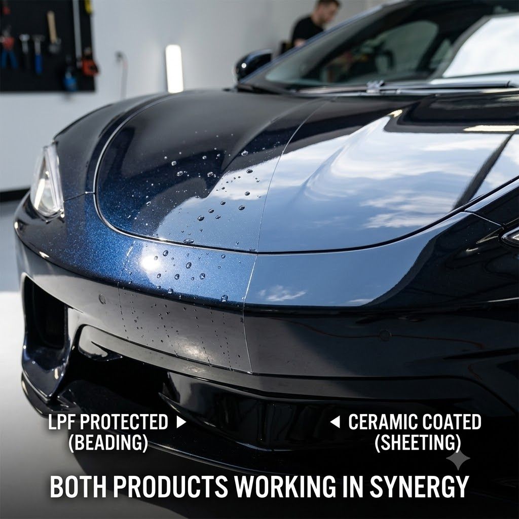 Ceramic coating vs paint protection film comparison — Ceramic Works LLC Beckley WV