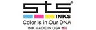 Logo for STS INKS with 