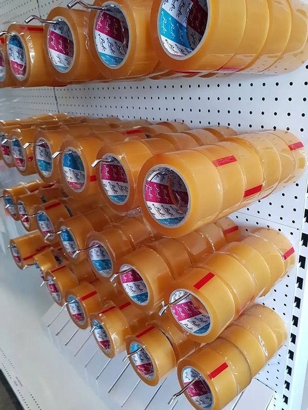 A Selection Of Packaging Tape Rolls On The Shelf — Dawson Moving & Storage NQ in Melbourne, VIC