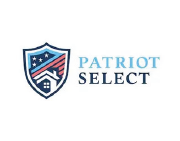 Patriot Select logo with blue shield emblem and blue-black text on white background