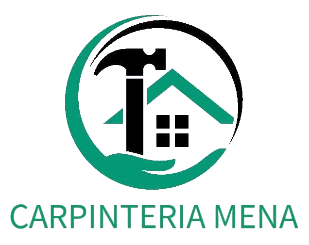 Excavadora amarilla sobre fondo azul, logo 