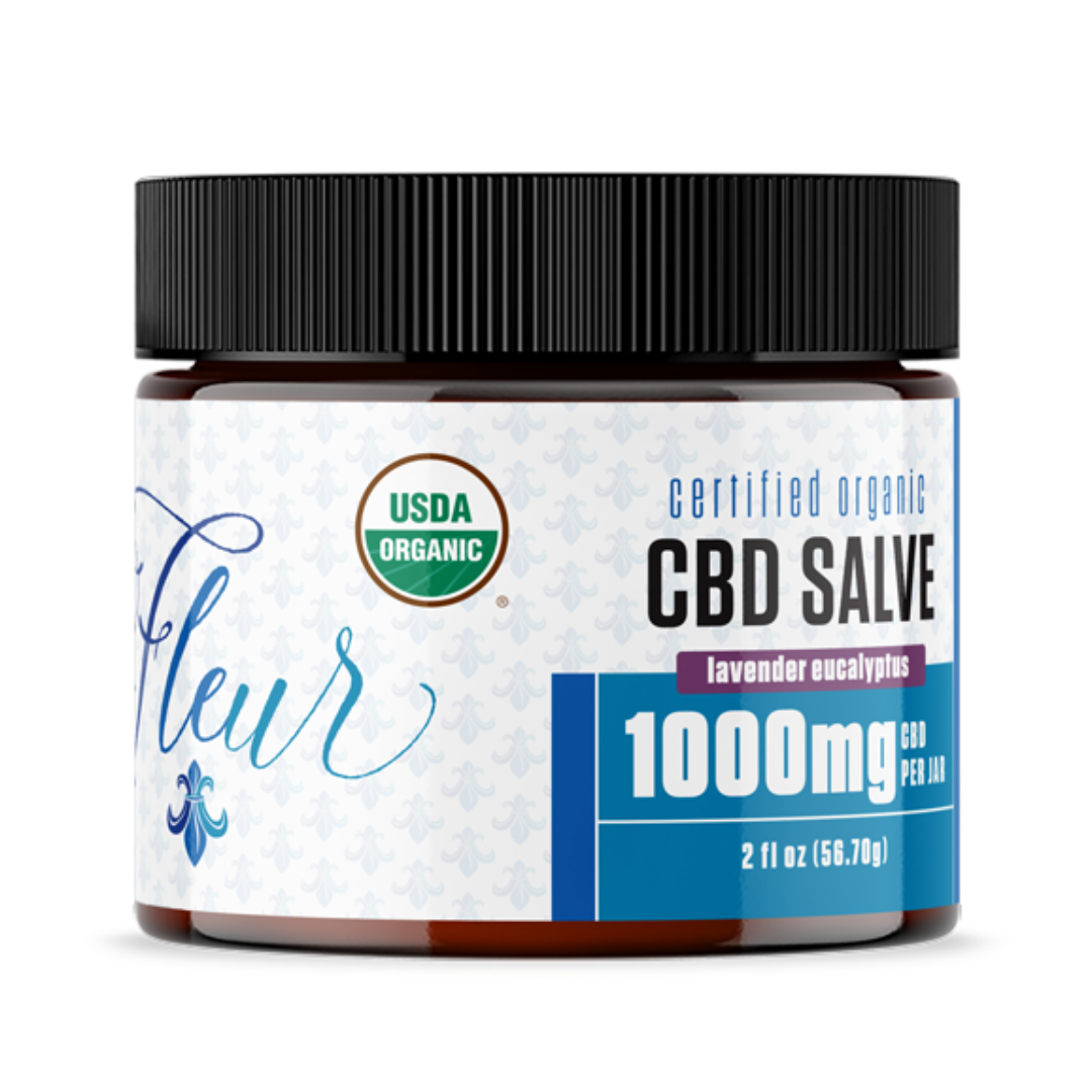 1000mg Organic CBD Salve 2oz