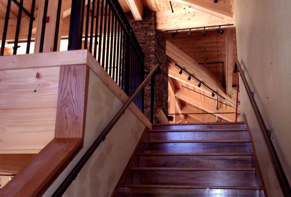 Straight Handrail — Vale, NC — Catawba Valley Fence