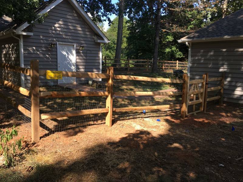 Fence for Cabins — Vale, NC — Catawba Valley Fence
