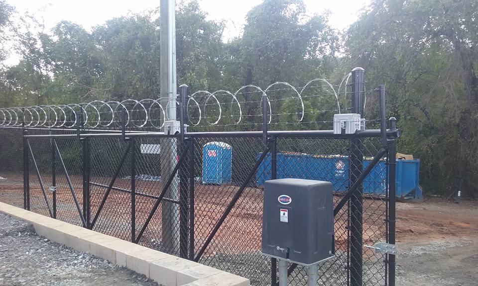 Barricade Fence — Vale, NC — Catawba Valley Fence